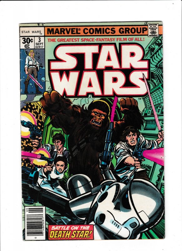 Star Wars #3 (1977) GD See Description