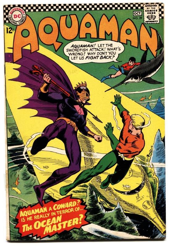 Aquaman #29 comic book First Ocean Master DCU villain 1966