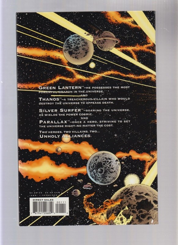 GREEN LANTERN/SILVER SURFER - TRADE PAPERBACK (8.0 OB) 1995