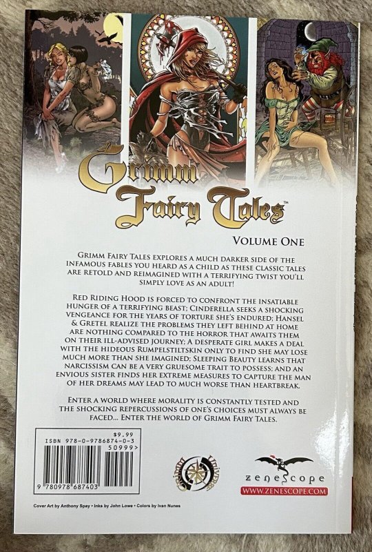 Grimm Fairy Tales Volume 1 Zenescope TPB Trade Paperback