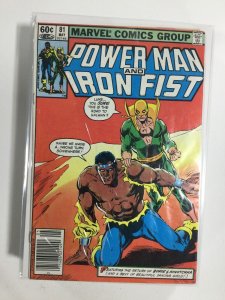 Power Man and Iron Fist #81 (1982) VF3B127 VERY FINE VF 8.0