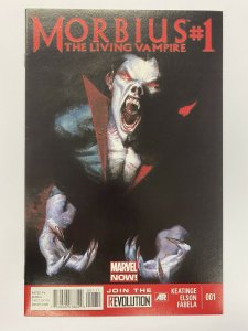 Morbius The Living Vampire #1 (2013) Origin Story Marvel Dell'Otto Movie SOON!