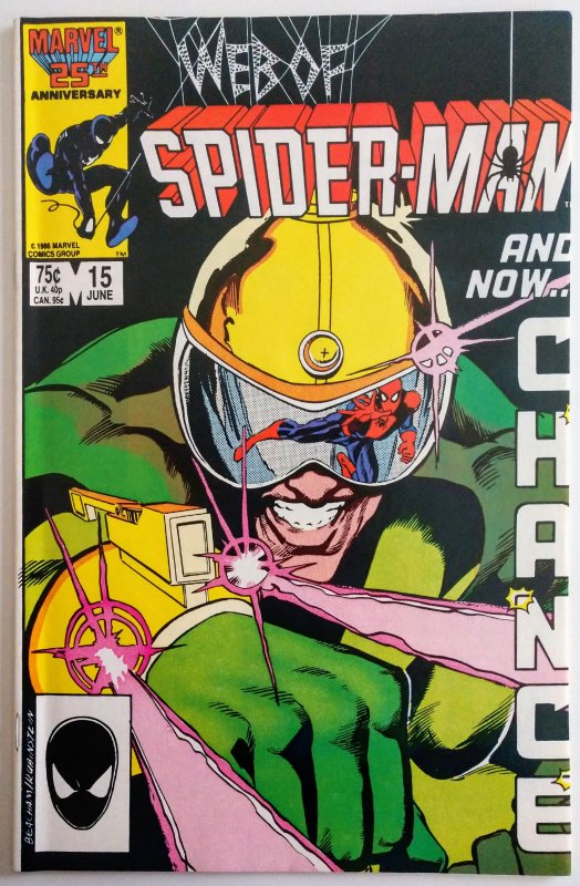 Web of Spider-Man #15 (NM-)(1986)