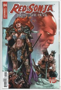 RED SONJA Birth of the She-Devil #4 B, NM, She-Devil, Sergio Davila, 2019