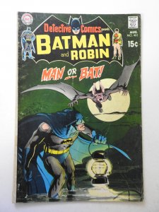 Detective Comics #402 (1970) VG- Condition moisture stain, 1 in spine split