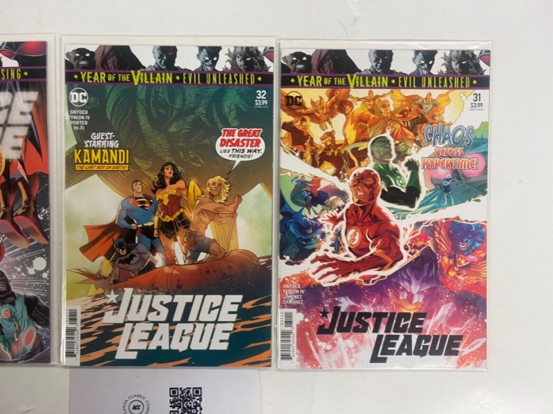 3 Justice League DC Comic Books # 31 32 33 Robin Superman Batman Flash 89 RC38
