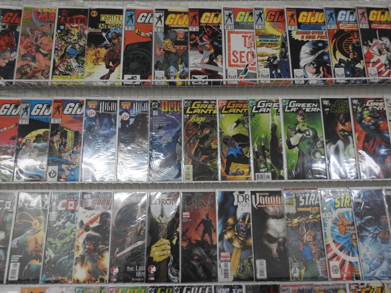 Huge Lot of 150+ Comics W/ G.I. Joe, Detective Comics, Flash! Avg. VF Condition!