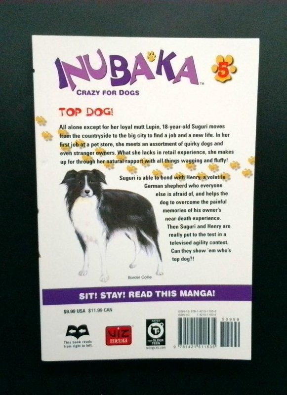 Inubaka: Crazy for Dogs #5, Viz Media