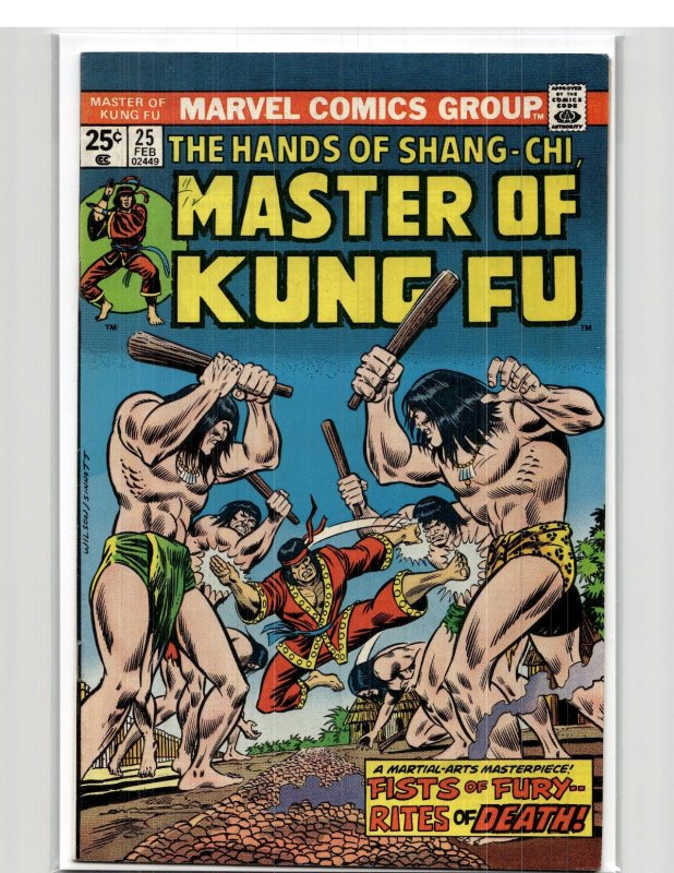 Master of Kung Fu #25 (1975) Master of Kung Fu / Shang-Chi