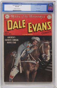 Dale Evans Comics #4 (1949) CGC 8.0 VF