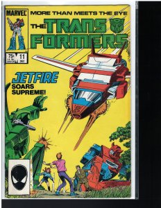 Transformers #11 (Marvel, 1985)