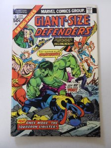 Giant-Size Defenders #4 (1975) VF- condition