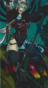 1995 Wildcats All-Chrome #79 Zealot vs HARM