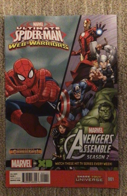 Marvel Universe Ultimate Spider-Man: Web Warriors/Avengers Assemble Season 2:...