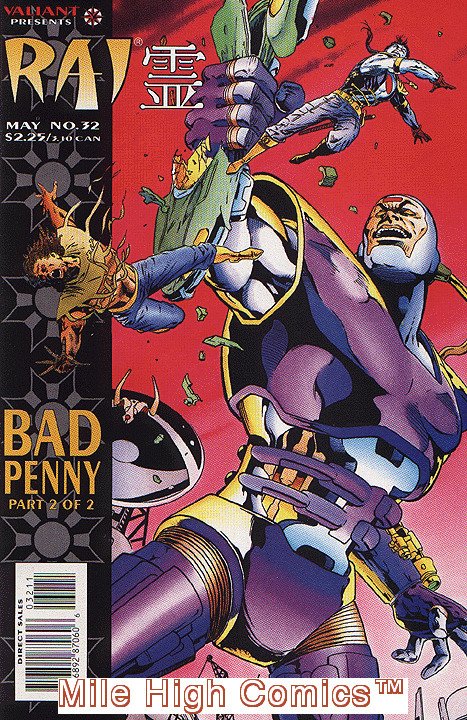 RAI (1992 Series)  (RAI & THE FUTURE FORCE #8-23) #32 Near Mint Comics Book