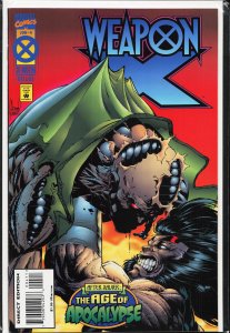 Weapon X #4 (1995) Wolverine