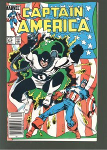 CAPTAIN AMERICA 312 VF/NM 9.0 1ST FLAG SMASHER