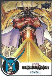 2022 Marvel Beginnings Vol 2 Series 1 #8 Heimdall