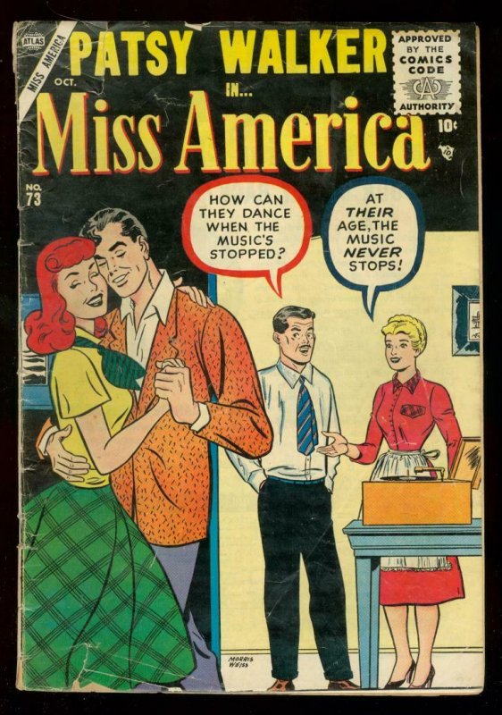 MISS AMERICA #73 1955 GOLDEN-AGE ROMANCE VG