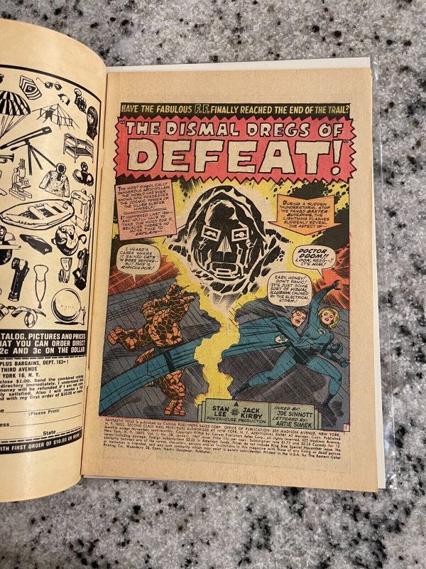 Fantastic Four # 58 VF- Marvel Comic Book Silver Surfer Thing Human Torch J980