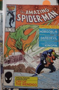 Amazing Spider-Man  # 277  1986  MARVEL disney   KINGPIN DAREDEVIL HOBGOBLIN