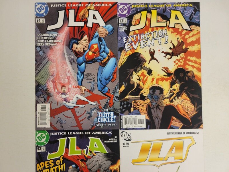 4 JSA DC Comic Books #53 92 93 94 86 TJ15