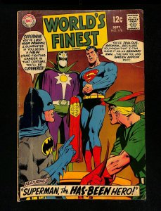 World's Finest Comics #178 Batman Superman!