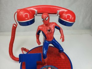 Spider-Man 2 Rotary Home Phone Vintage MARVEL Retro 2004 Limited NM