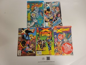 5 X-Force Marvel Comic Books #1 18 22 27 44 68 TJ16