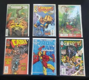 MISC MARVEL 6PC (VF/NM) SHANG-CHI, THE REAL NOVA IS BACK, CABLE 1996-2021