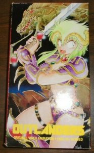 Outlanders VHS 1993 Dark Image Entertainment Anime