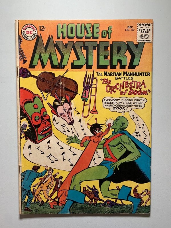 House of Mystery #147 VG/FN DC Comics Silver Age C20 NOE 