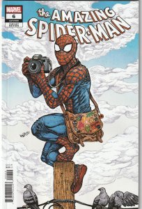Amazing Spider-Man Vol 6 # 6 Maria Wolf Variant Cover NM Marvel [BK-7]