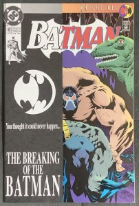 Batman #497 (1993, DC) Bane breaks Batman's back! NM/MT