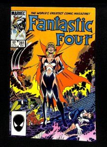 Fantastic Four #281 X-Men Crossover! Mad Thinker!