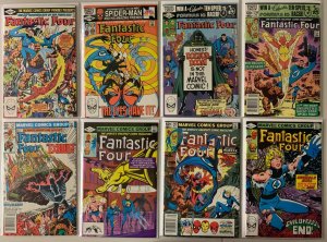 Fantastic Four lot #236-285 Marvel 1st Seri. 41 diff books avg 6.0 FN (1981-'85)