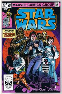 STAR WARS #70, NM-, Luke Skywalker, Darth Vader, 1977, more SW in store