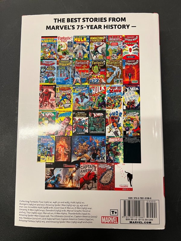Marvel Comics 75 Years 75th Anniversary Omnibus HC TP-E5
