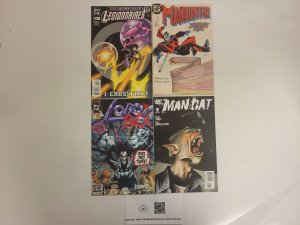 4 DC Comics #62 Legionnaires + #1 Manbat + #3 Lobo + #9 Manhunter 17 TJ27