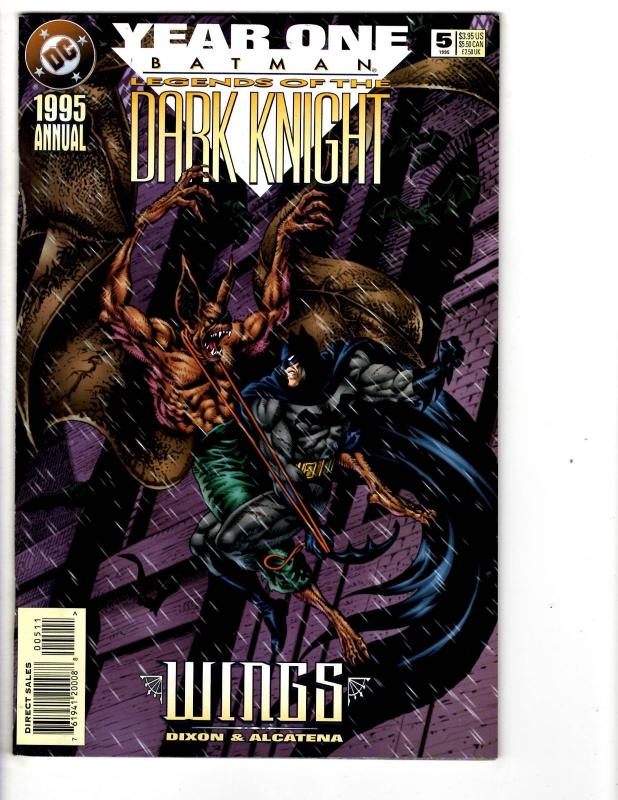 3 Batman Legends of the Dark Knight DC Comic Books # 108 Annual # 1 5 Robin WM2