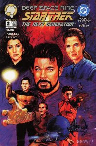 Star Trek: Deep Space Nine/The Next Generation #2 (1995) Star Trek: The Next ...