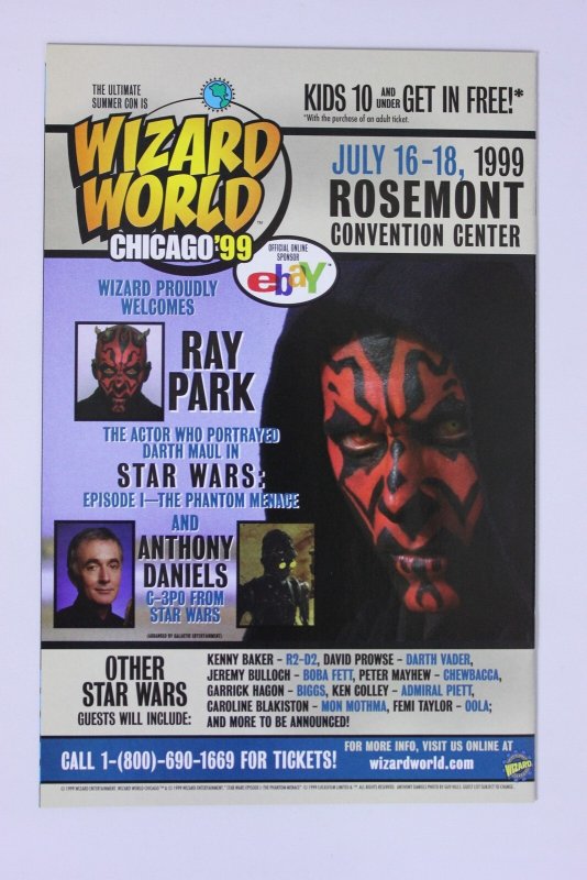 Star Wars: Episode I: The Phantom Menace #½ (1999) NM