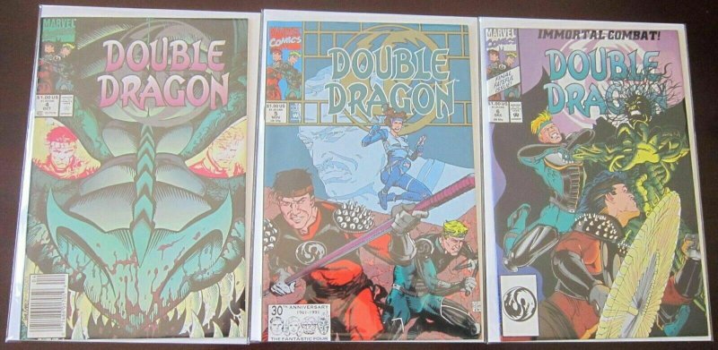 Double Dragon Comics Set # 1 - 6 - 6.0 FN - 1991