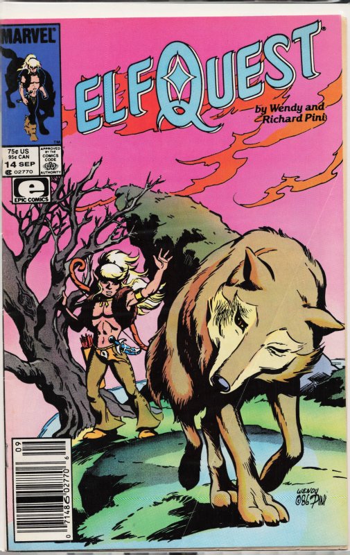 ElfQuest #14 Newsstand Edition (1986) ElfQuest