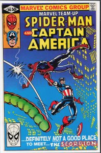 Marvel Team-Up #106 (1981) Captain America