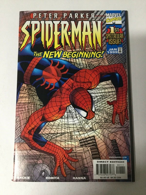 Peter Parker: Spider-man 1 1999 Nm Near Mint Marvel