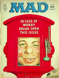 Mad Magazine #167 (Jun 1974, E. C. Publications) - Fair/Good 