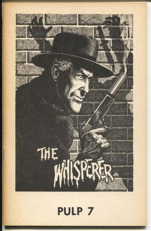 Pulp #7 1974-The Whisperer-Many faces of Lin San Fu-pulp reprints-VG/FN