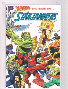 X-Men Spotlight On Starjammers # 2 VF/NM Marvel Comic Books Phoenix Cyclops! SW9