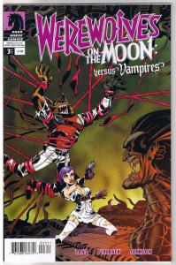 WEREWOLVES on the MOON vs VAMPIRES #3, NM, 2009, undead, more Horror in store